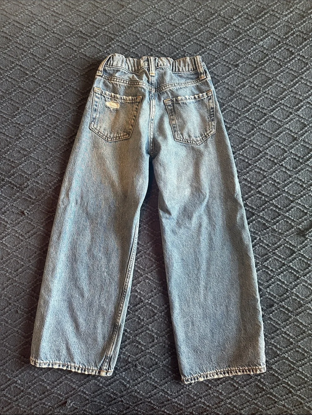 Gap Kids Girl’s Slim Low Stride wide leg jeans
